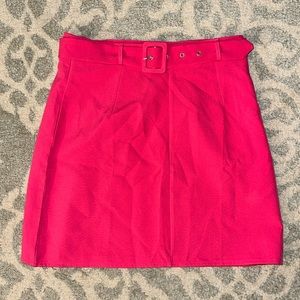 Nasty Gal Pink Mini Skirt